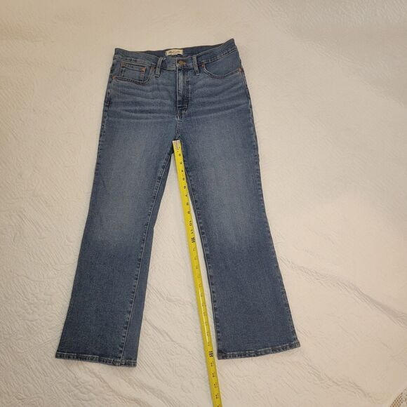 Madewell Cali Demi Boot Cut Denim Jeans Medium 30 - Picture 9 of 16